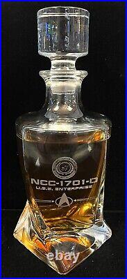 Star Trek The Next Generation 5-Piece Whiskey Decanter For Home Bar