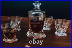 Star Trek The Next Generation 5-Piece Whiskey Decanter Set