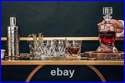 Star Trek The Next Generation 5-Piece Whiskey Decanter Set