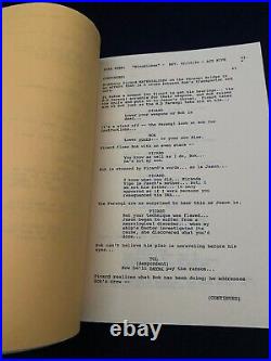 Star Trek The Next Generation Bloodlines 1993 Crew Multicolor Script (Rare)