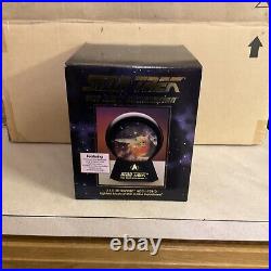 Star Trek The Next Generation- U. S. S. Enterprise SEALED CASE 3 Globes