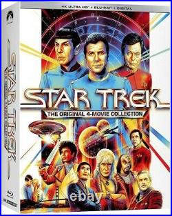 Star Trek The Original 4-Movie Collection (4K Mastering, Widescreen) PRE-ORDER