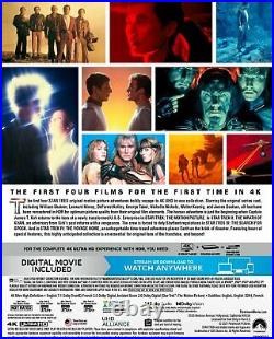 Star Trek The Original 4 Movie Collection (4K Ultra HD Blu-ray) Pre-order Sep 7