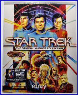 Star Trek The Original 4-Movie Collection (Ultra HD + Blu-ray + Digital, 2021)