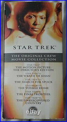 Star Trek The Original Crew Movie Collection (DVD, Widescreen) 1 2 3 4 5 6 RARE