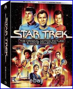 Star Trek The Original Motion Picture Collection Brand New 4K Ultra HD