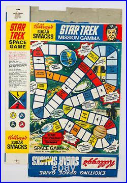 Star Trek The Original Series Kellogg's Sugar Smacks Box and Promos 1969