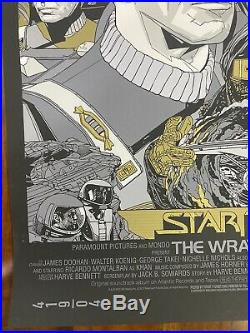 Star Trek The Wrath Of Khan Tyler Stout Variant Movie Poster Print