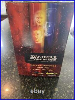 Star Trek The Wrath of Khan ENTERPRISE NCC-1701 16 Diamond Select NIB SEALED