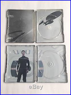 Star Trek Three Movie Collection Blu-ray Steelbook UK Zavvi Exclusive! MINT