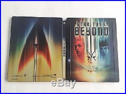 Star Trek Three Movie Collection Blu-ray Steelbook UK Zavvi Exclusive! MINT