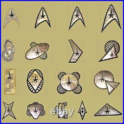 Star Trek Uniform Badge Patch Insignia TOS The Original Series USS All Depts 17
