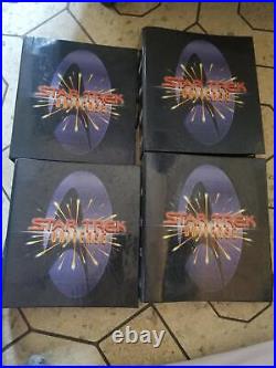 Star Trek Universe 8 binders with hundreds of trivia cards / fact pages Newfield