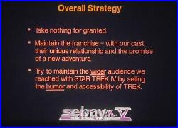 Star Trek V Final Frontier 1989 Marketing Plan 84 Slides 14 Unknown Posters