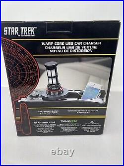 Star Trek Warp Core USB Car Charger Think Geek NEW RARE