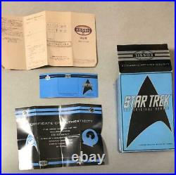 Star Trek Watch Fossil Limited Edition MR. Spock Old Movie Collection Antique
