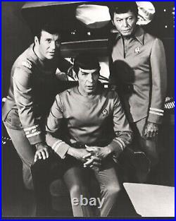 Star Trek William Shatner / Leonard Nimoy Five Original USA B&w Movie Stills