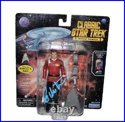 Star Trek William Shatner SIGNED James T. Kirk Classic Movie Series Figure XMAS