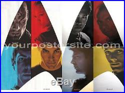 Star Trek XI 8 Pcs/Set Orig Movie Poster Double Sided
