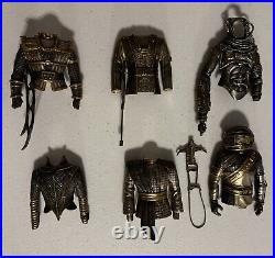 Star Trek by Franklin Mint Armor Of The Galaxy RARE full set of 6 withbase