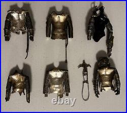 Star Trek by Franklin Mint Armor Of The Galaxy RARE full set of 6 withbase