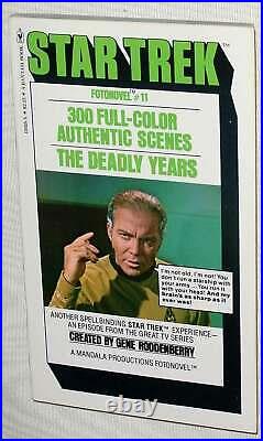 Star Trek complete set of 12 FotoNovels and 2 movie photostory books TMP TWOK