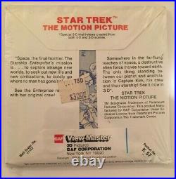 Star Trek the Motion Picture GAF 3D Original Factory Sealed 1979 ViewMaster Reel