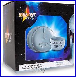 Star Trek the Original Series NCC-1701 Series 8-Piece Ceramic Dinnerware Set