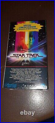 Star Trek the motion picture vhs sealed