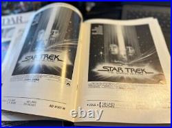 Star Trek-tmp Original 1978 Movie Press Kit Many Photos Slides Autographed By 5