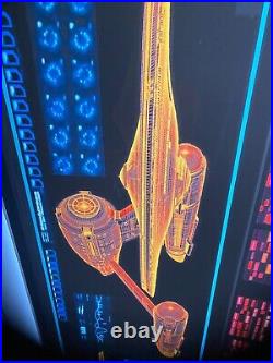 Strange new worlds msd Enterprise Translight print EXCELLENT star trek prop dvd