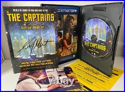 THE CAPTAINS (2011) DVD signed in person WILLIAM SHATNER Star Trek documentary