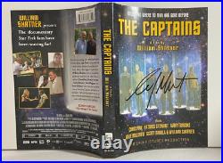 THE CAPTAINS (2011) DVD signed in person WILLIAM SHATNER Star Trek documentary