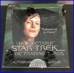 The Quotable Star Trek Movie 2010 Sealed Set 24 pack 3 Auto Cards -Rittenhouse