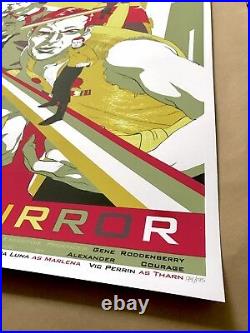 Tomer Hanuka STAR TREK Poster Mondo Movie Screen Print MIRROR MIRROR Stout Kurtz