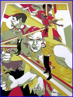 Tomer Hanuka STAR TREK Poster Mondo Movie Screen Print MIRROR MIRROR Stout Kurtz