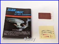 USS ENTERPRISE, Star Trek Next Generation, 1987 FAN CLUB MAIL-IN EXCLUSIVE RARE