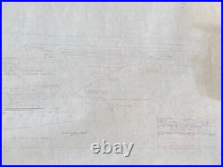 USS Enterprise Star Trek Fleet Schematics Blueprint Poster Vintage Lot 67S15