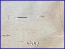 USS Enterprise Star Trek Fleet Schematics Blueprint Poster Vintage Lot 67S15