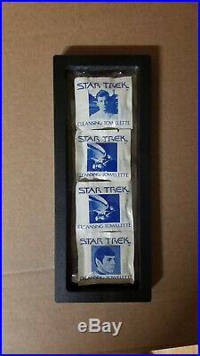 Ultra rare star trek the motion picture towelettes complete set