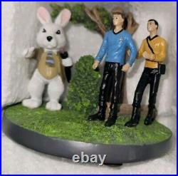 Unique Opportunity Hawthorne Village Star Trek Statues- Set Of 8