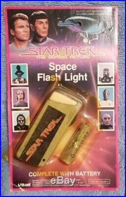 VERY VERY RARE Star Trek The Motion Picture Space Flashlight Larami 1979
