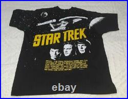 VINTAGE 1994 STAR TREK ACME All Over Print T Shirt Sci Fi Single Stitched Men XL