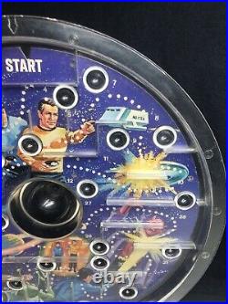 VINTAGE STAR TREK MARBLE MAZE GAME Hasbro 1967 PPC- KIRK SPOCK Marbles Instrux