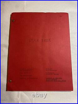 VINTAGE Star Trek Script The Tholian Web S3 E9 1960s PLUS CATALOG! ORIGINAL