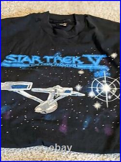 VTG single stitch 1980's STAR TREK and sci fi convention shirts M-XL LOT OF 14