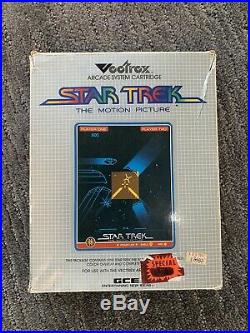 Vectrex Arcade System With Star Trek The Motion Picture Original Game