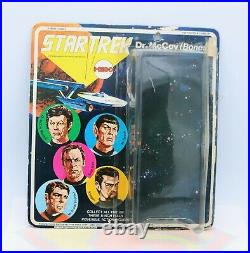 Vintage 1974 Mego Dr McCoy Star Trek Action Figure Original Open Bubble Card