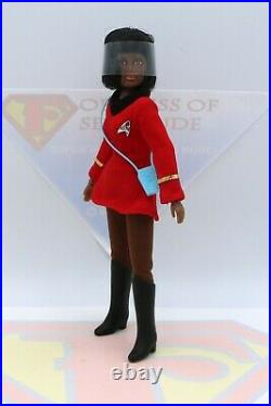 Vintage 1974 Mego Lt Uhura Star Trek All Original Action Figure Pink Lips, Foil