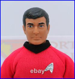 Vintage 1974 Mego Mr Scott, Scotty Original Star Trek Action Figure Foil MINTY